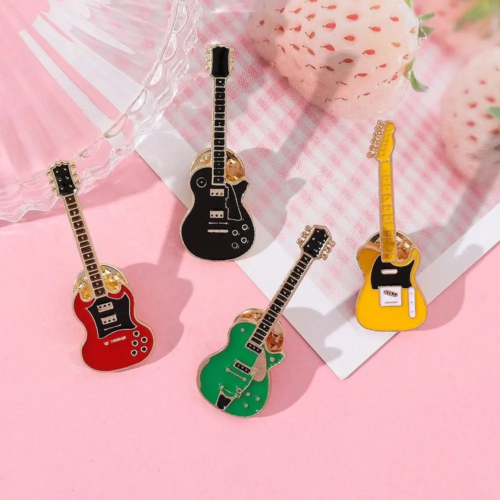 Musical Instrument Gif - 1/2/4 Peças Broche de Metal Esmaltado