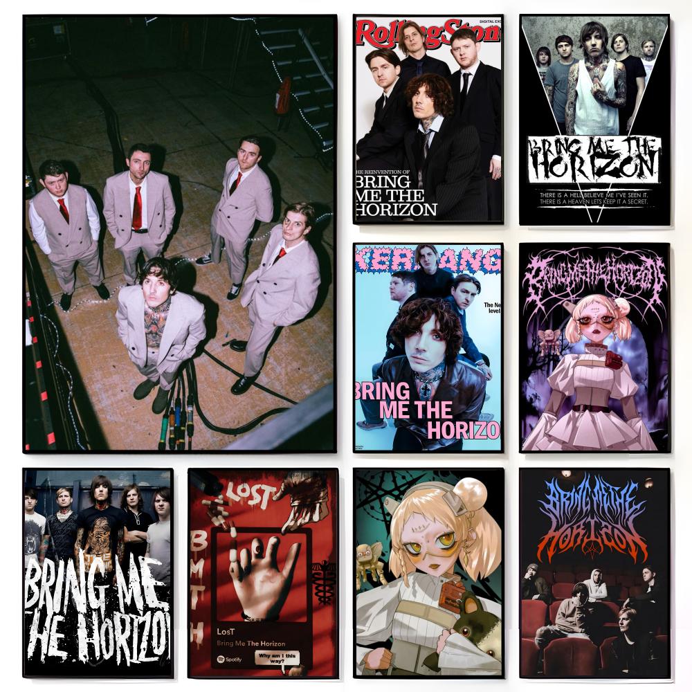 Musical Instrument Poster - Rock Band B-Bring Me The H-Horizon