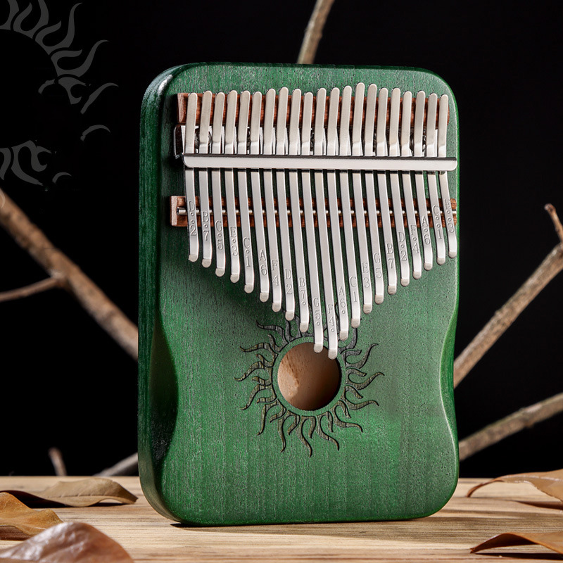 Musical Instrument Balalaika - Hluru-Kalimba Piano a Dedo, Madeira de
