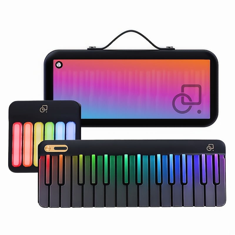 Musical Instrument No Touch - Piano Digital Inteligente PopuPiano com Iluminação