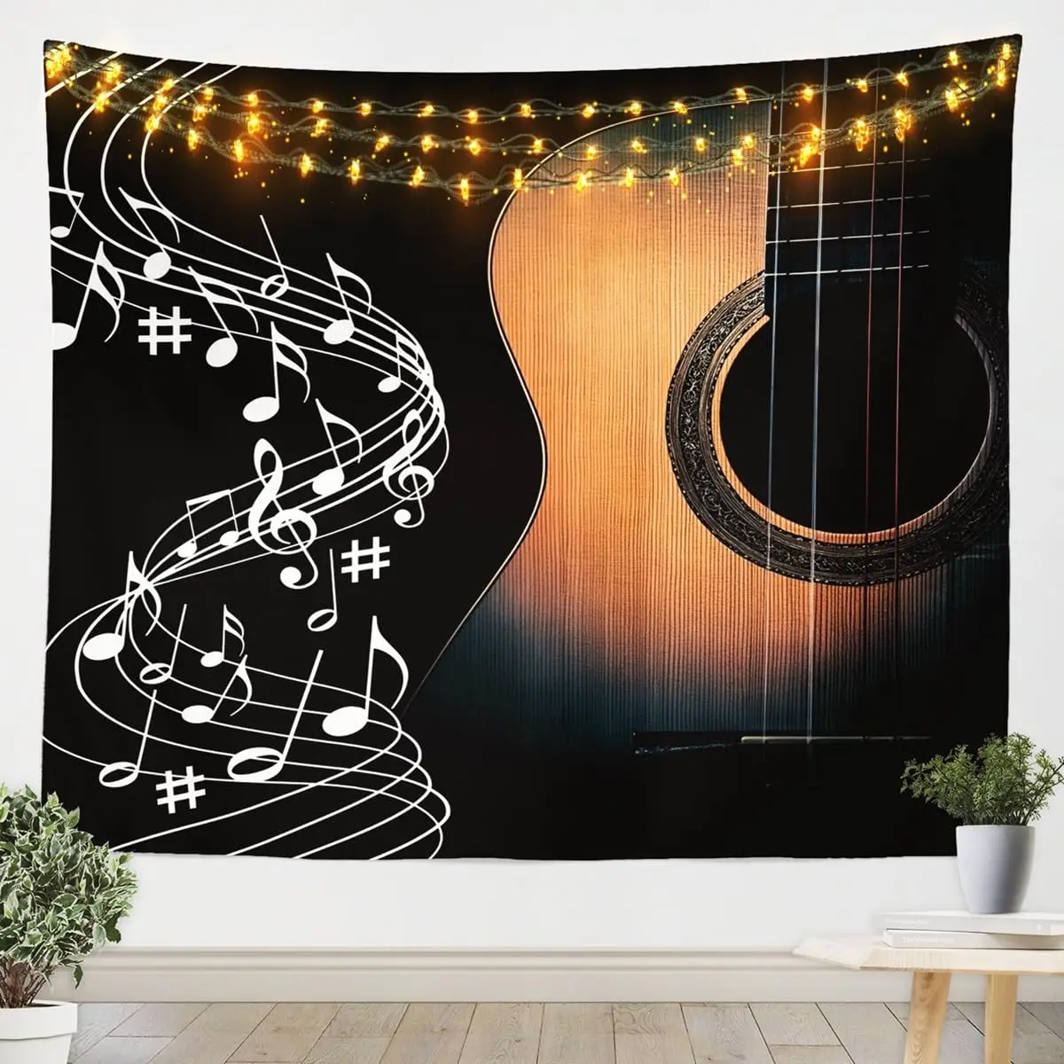 Tapeçaria de Guitarra, Instrum - Musical Instrument Poster avaliação e preço