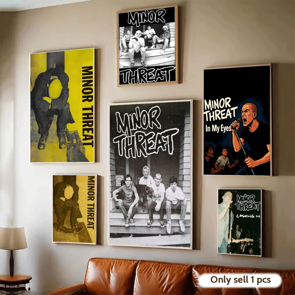 Pôster da banda de rock M-Mino - Musical Instrument Poster avaliação e preço