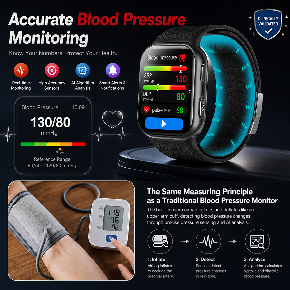 Novo Smartwatch 2026 com Airba - Musical Instrument No Touch avaliação e preço