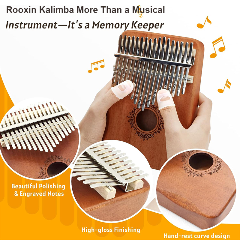 17 21 teclas kalimba dedo pian - Musical Instrument Balalaika avaliação e preço