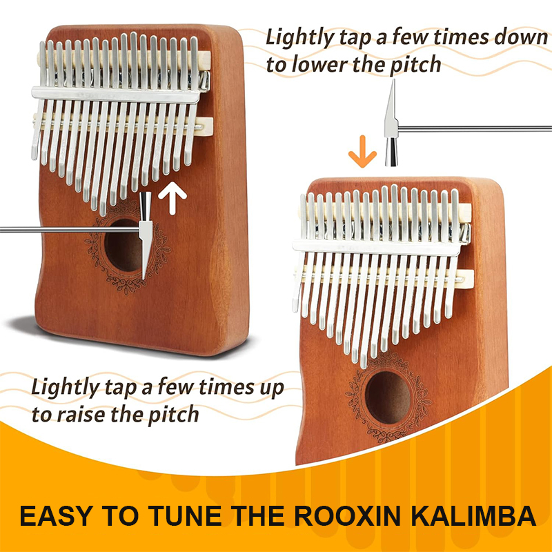 17 21 teclas kalimba dedo pian - Musical Instrument Balalaika avaliação e preço