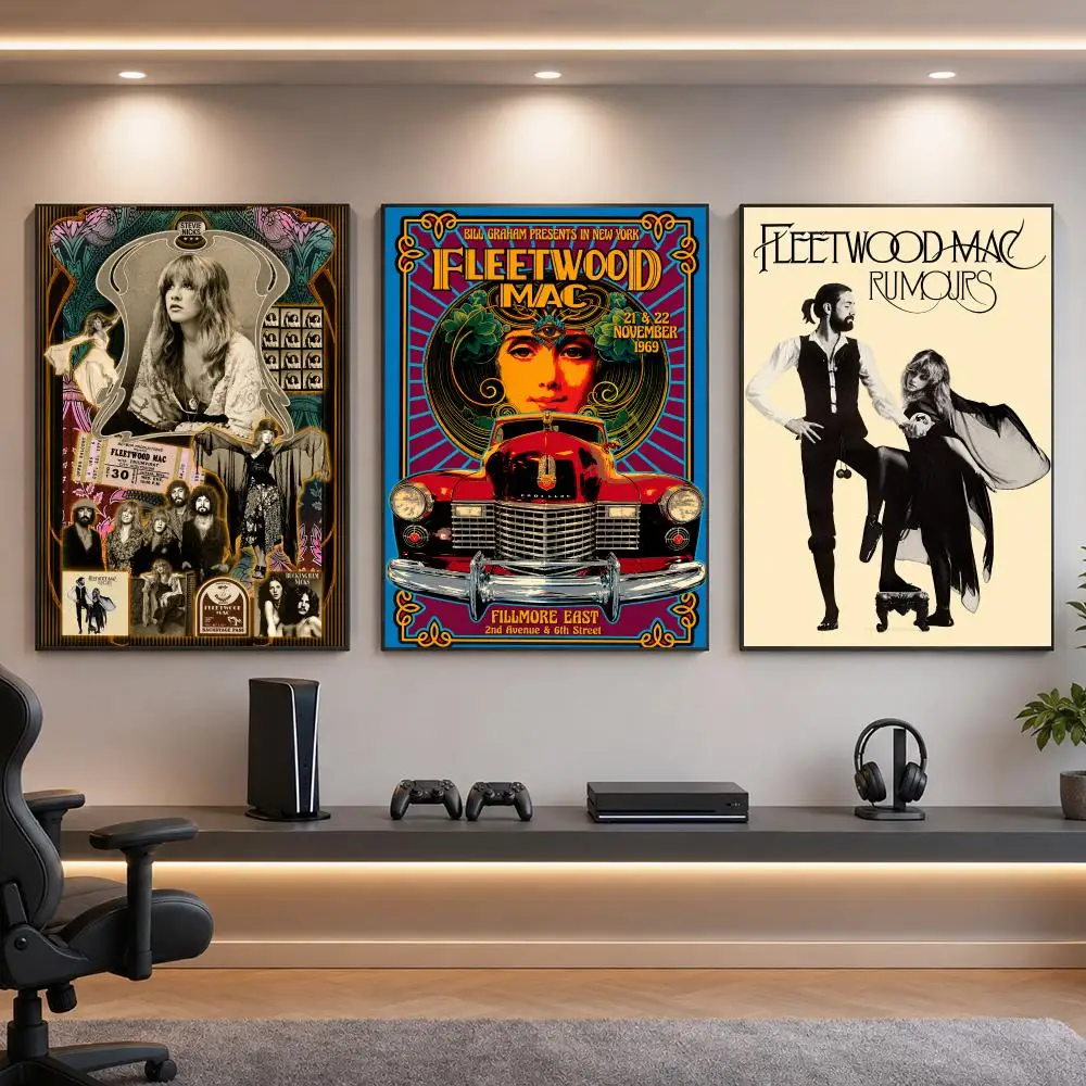 Pôster de rock clássico da ban - Musical Instrument Poster avaliação e preço