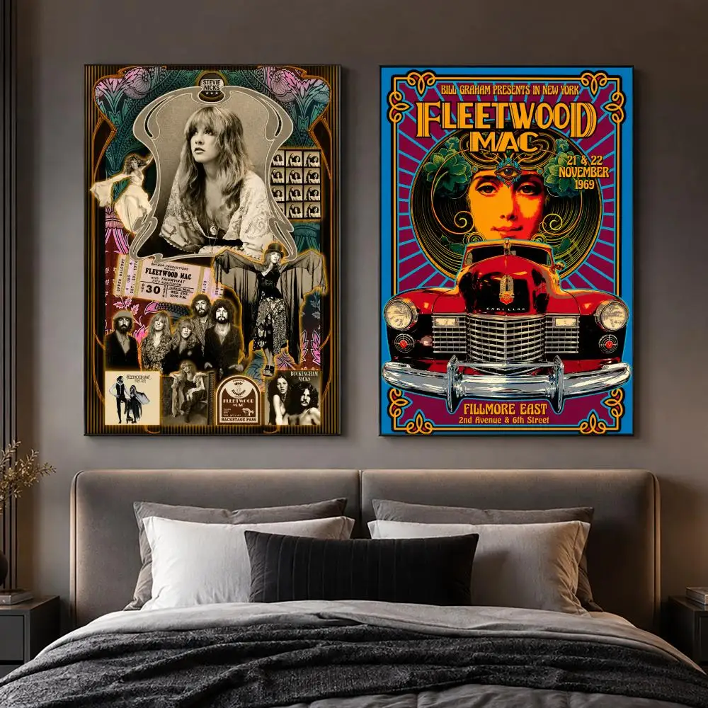 Pôster de rock clássico da ban - Musical Instrument Poster avaliação e preço