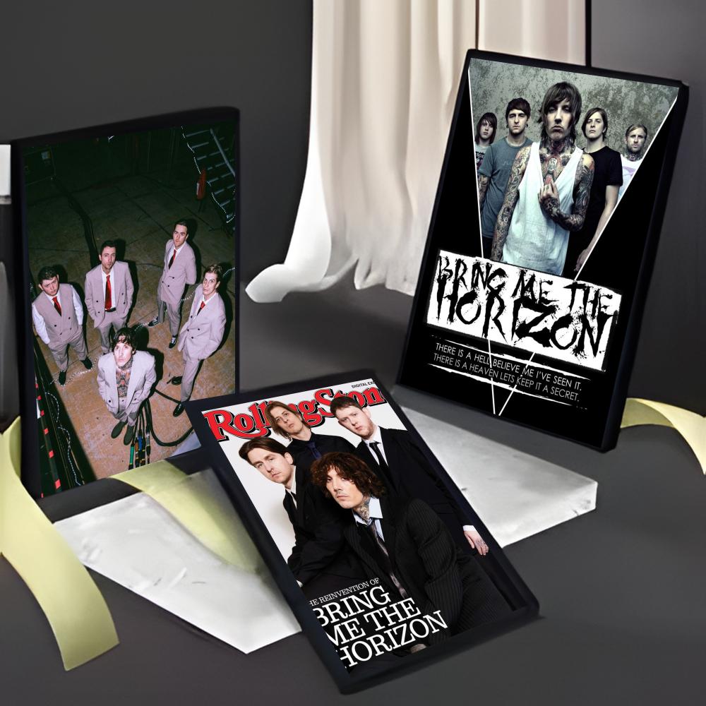 Rock Band B-Bring Me The H-Hor - Musical Instrument Poster avaliação e preço