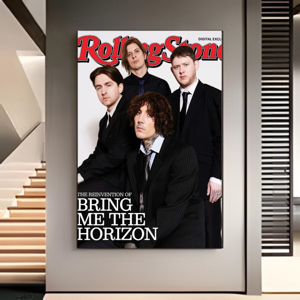 Rock Band B-Bring Me The H-Hor - Musical Instrument Poster avaliação e preço