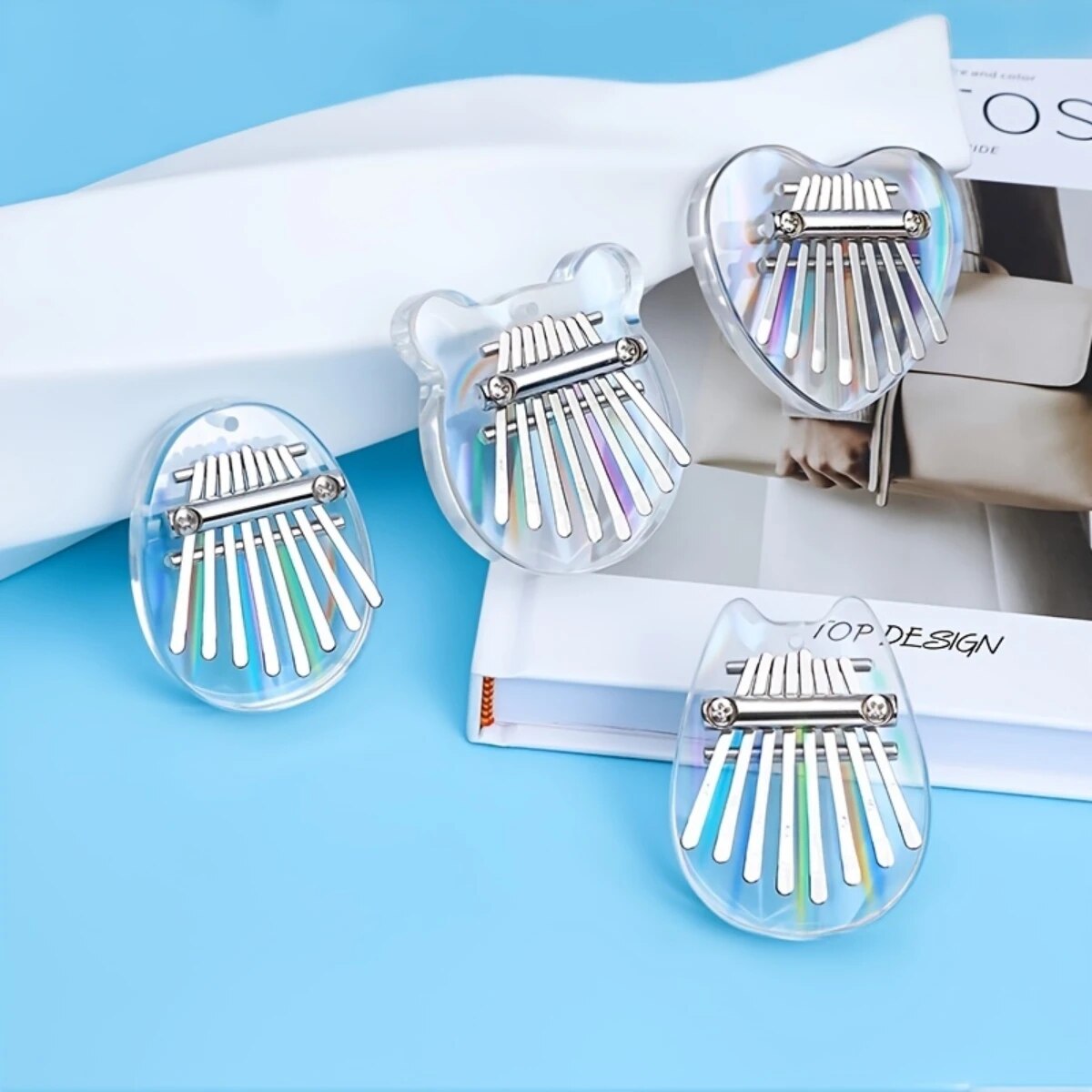 Miwayer 8 teclas mini kalimba  - Musical Instrument Balalaika avaliação e preço