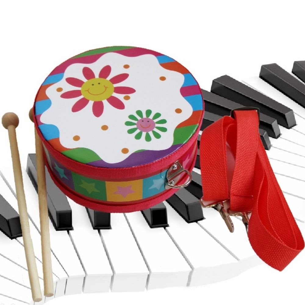 Tambor de madeira para criança - Musical Instrument With Hand avaliação e preço
