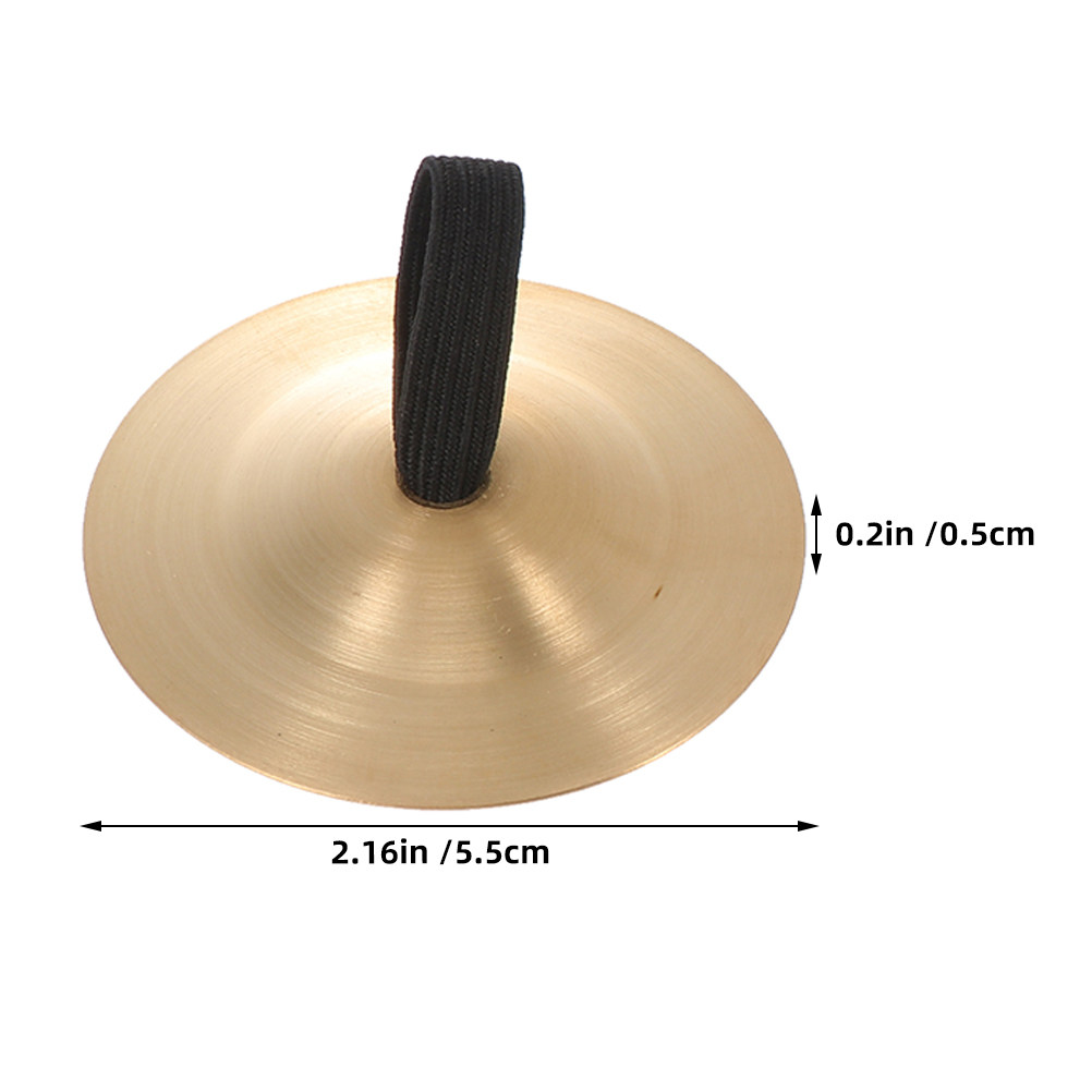 12 peças de pratos de dedo de  - Musical Instrument With Hand avaliação e preço