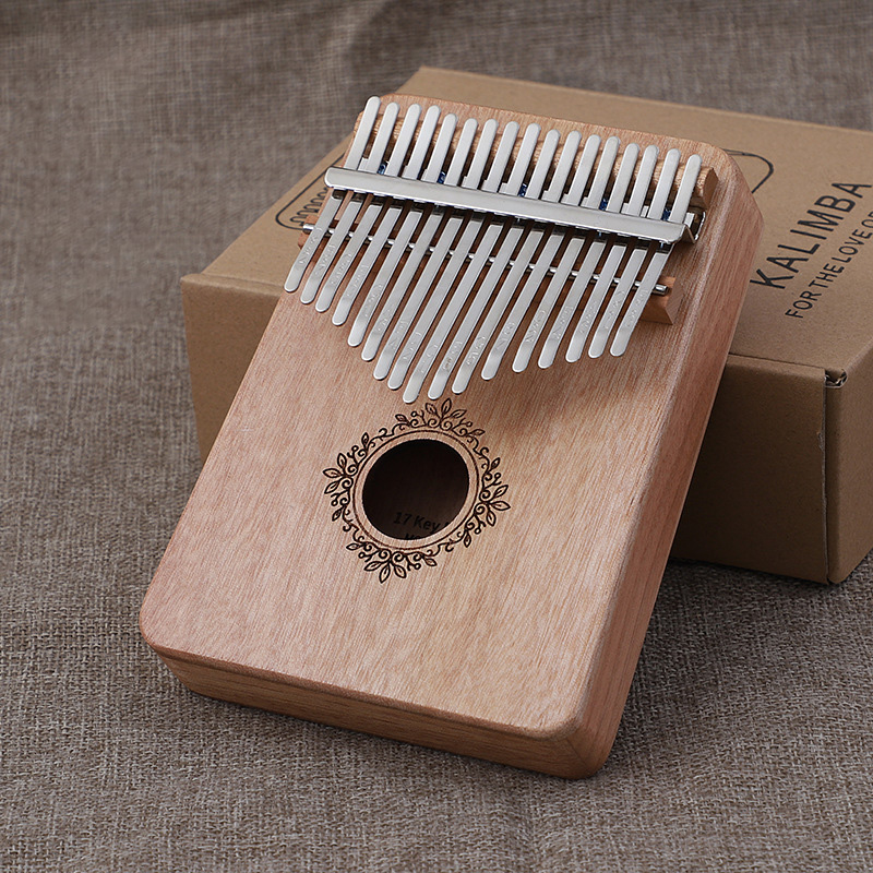 Kalimba de 21 teclas em mogno, - Musical Instrument Balalaika avaliação e preço