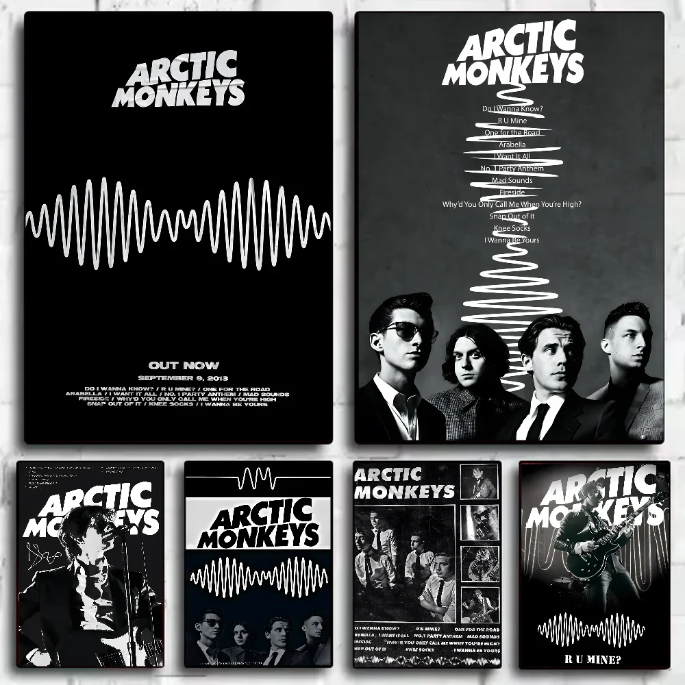 A-Arctic M-Monkeys Rock Band M - Musical Instrument Poster avaliação e preço