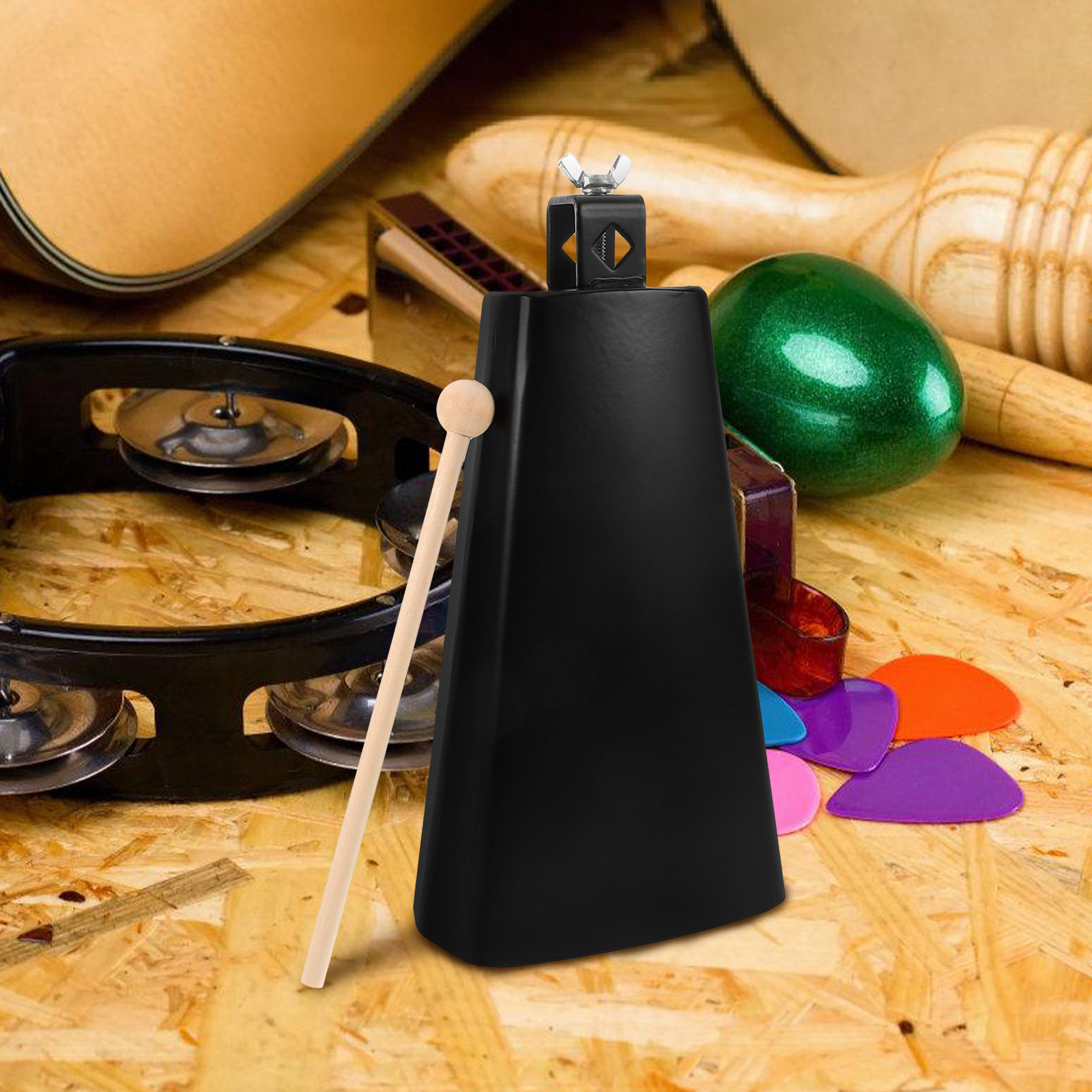 Conjunto de Instrumento Cowbel - Musical Instrument With Hand avaliação e preço