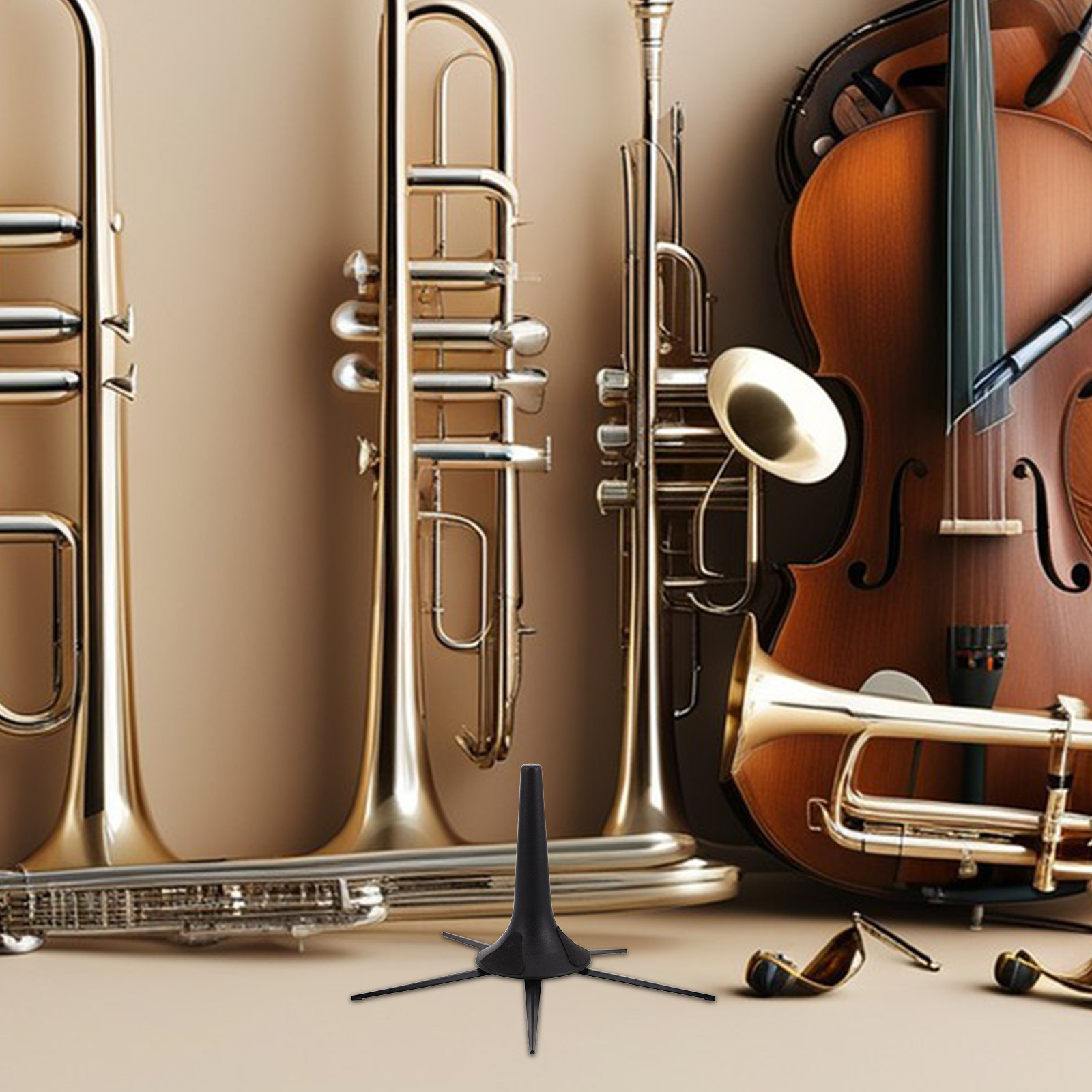 Suporte Portátil para Trompete - Musical Instrument Trumpet avaliação e preço