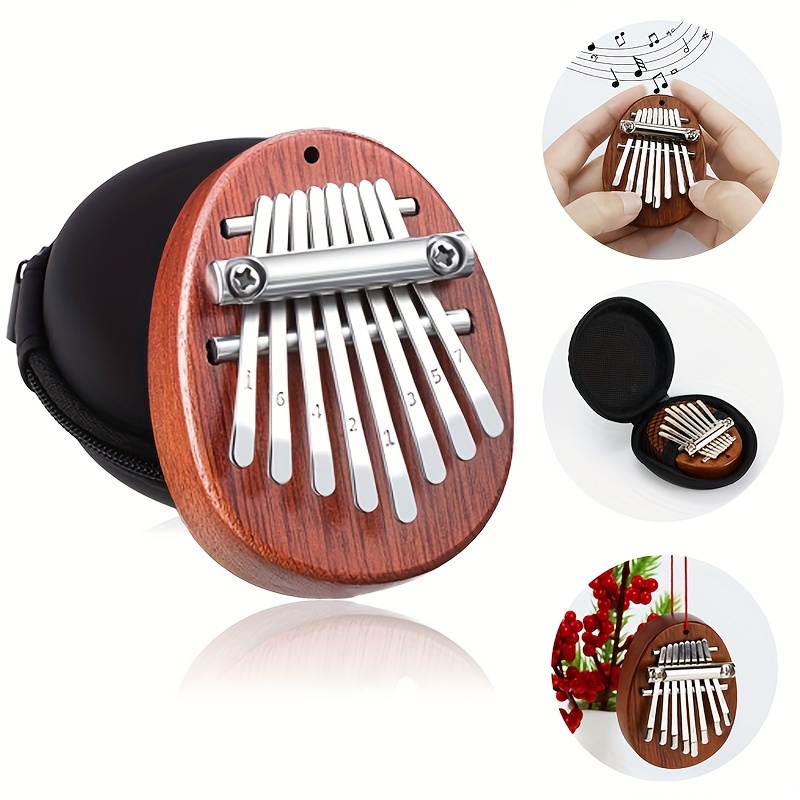8 teclas mini kalimba requinta - Musical Instrument Balalaika avaliação e preço